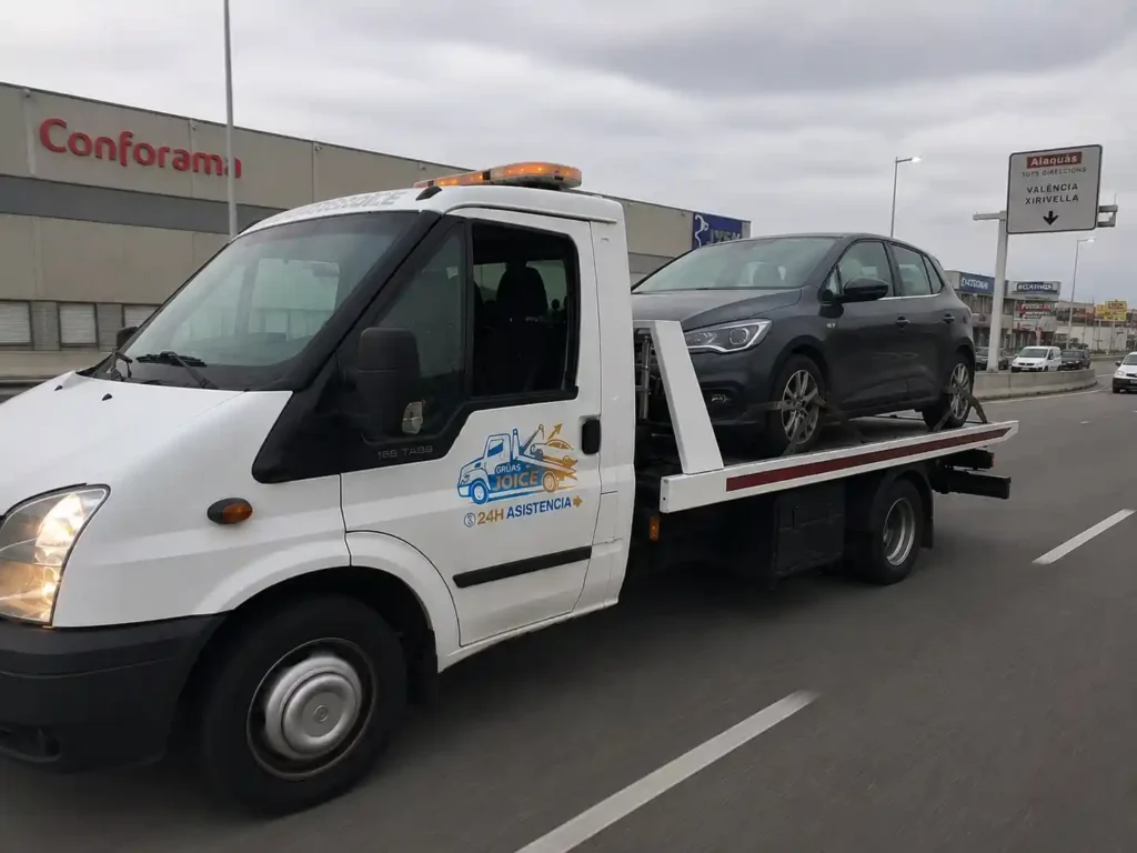 Grúa en Alaquàs para emergencias en carretera