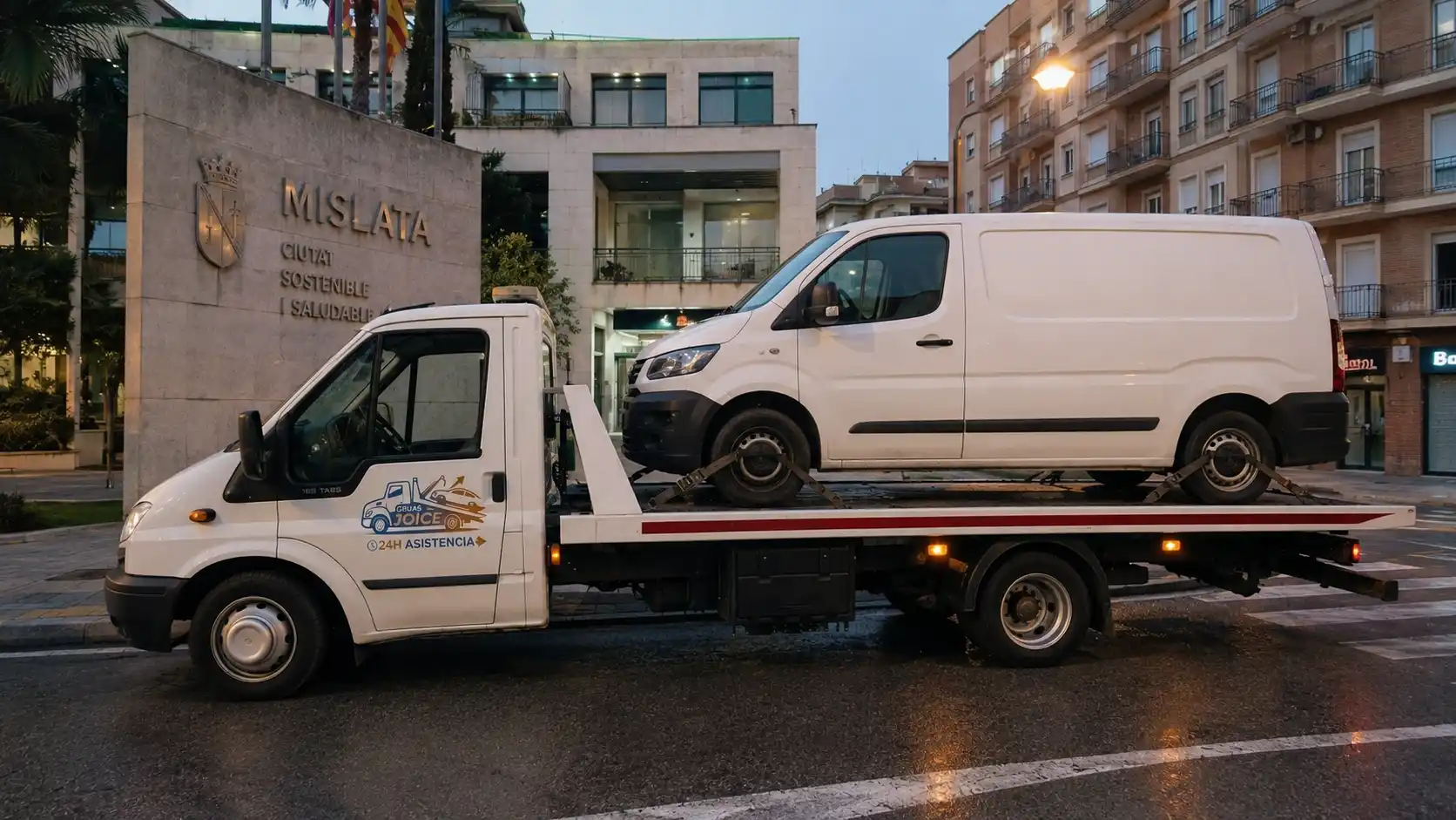 Grúa en Mislata disponible para asistencia en carretera