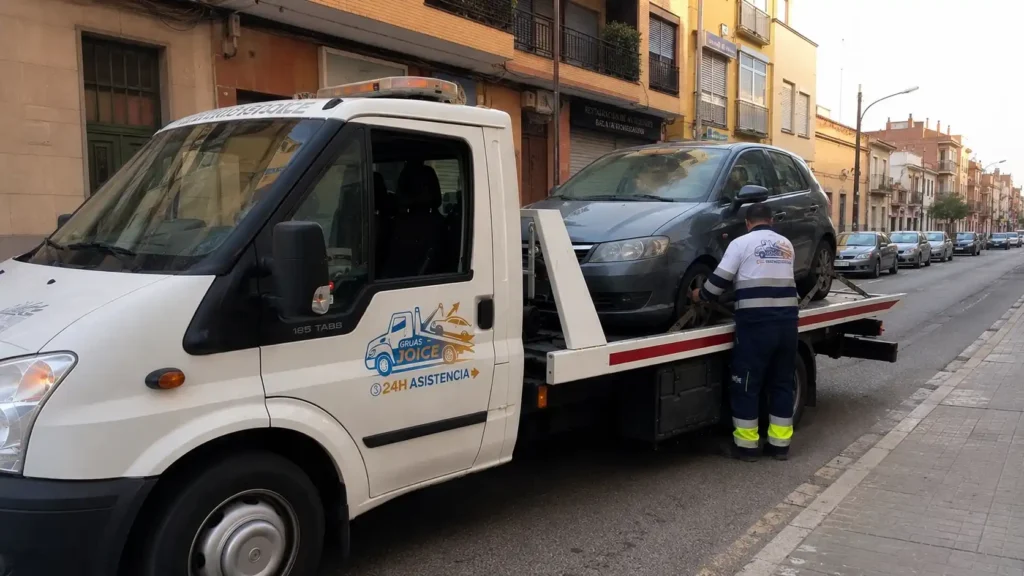 Grúa en Quart de Poblet para ayudarte en carretera