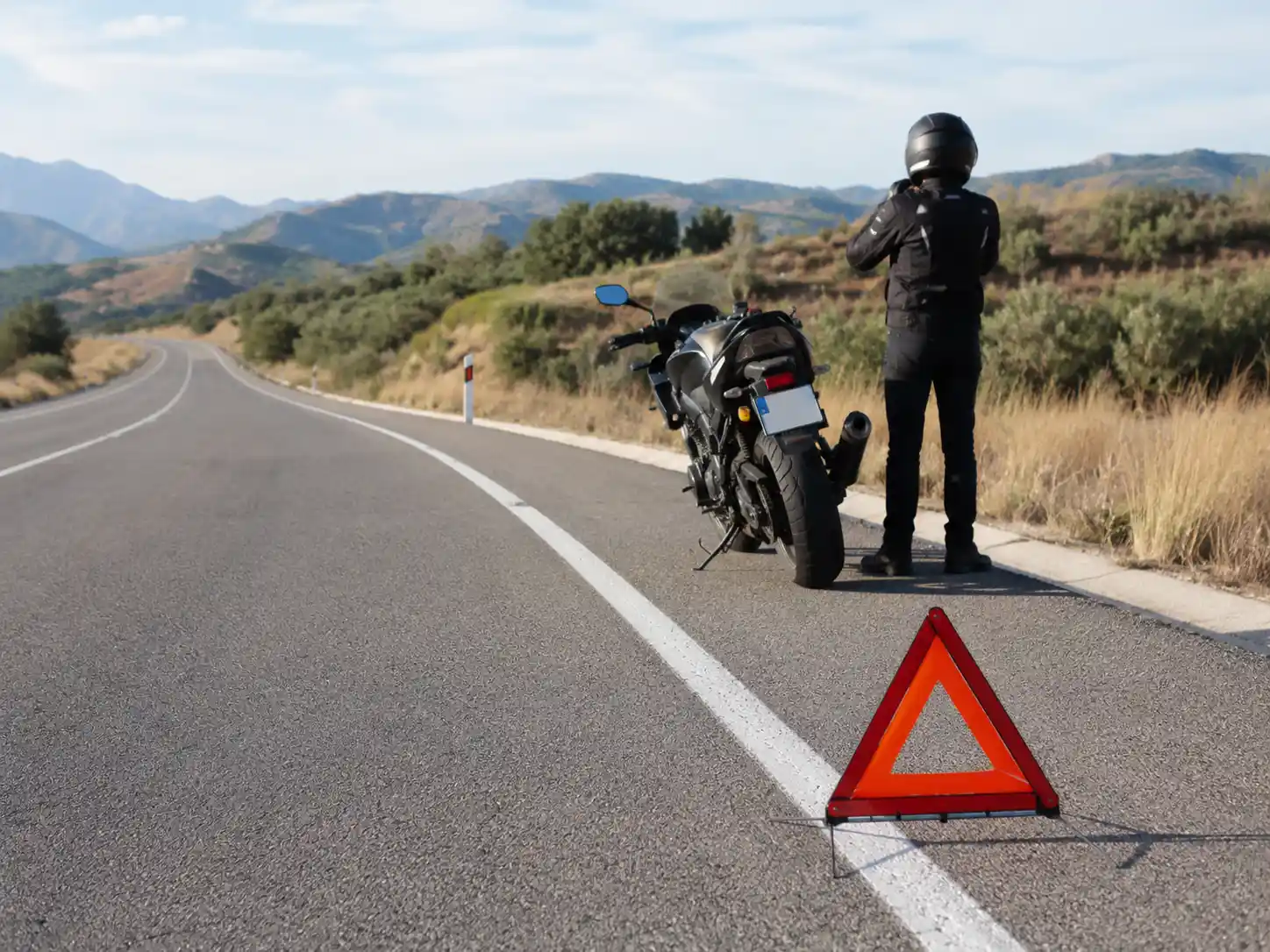 grúa transporte motos