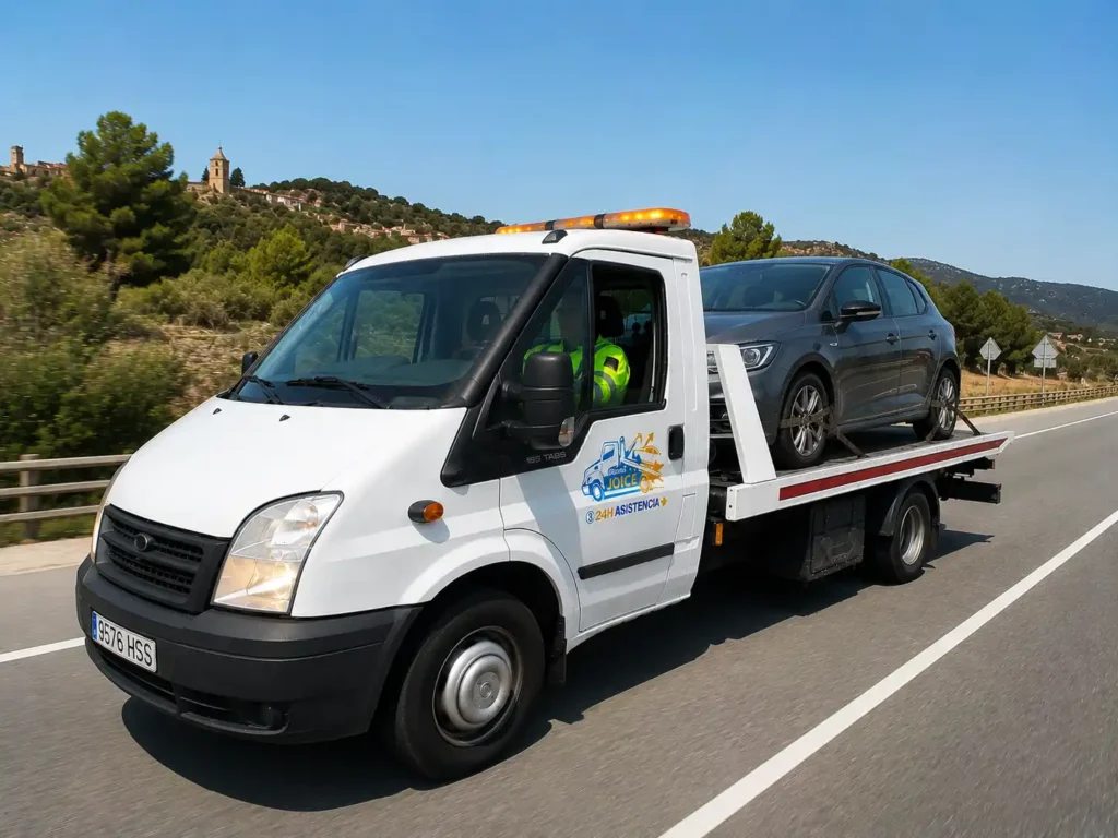 grúas joice batería coche