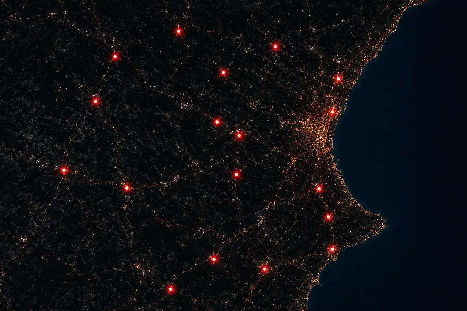 mapa puntos zonas
